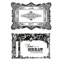 Kaisercraft - Miss Empire Collection - Clear Acrylic Stamp - Frames