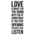 Kaisercraft - Texture - Clear Acrylic Stamp - Christmas Love