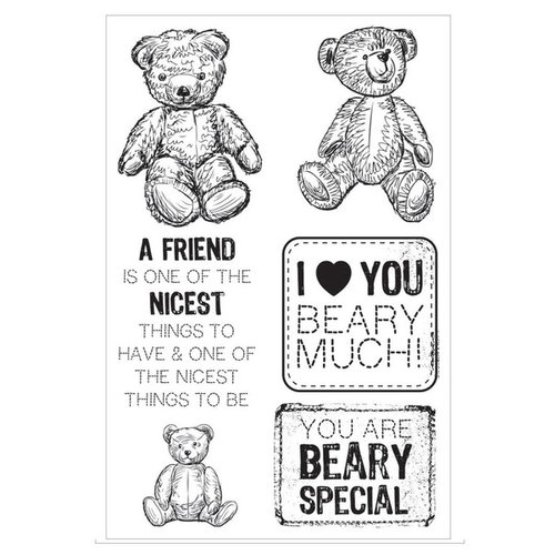 Kaisercraft - Teddy Bears Picnic Collection - Clear Acrylic Stamp