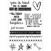 Kaisercraft - Hashtag Me Collection - Clear Acrylic Stamps