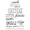 Kaisercraft - Clear Acrylic Stamps - Sentiments - Together