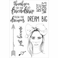 Kaisercraft - Boho Dreams Collection - Clear Acrylic Stamps