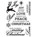 Kaisercraft - Glisten Collection - Christmas - Clear Acrylic Stamps