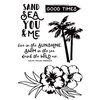 Kaisercraft - Island Escape Collection - Clear Acrylic Stamps