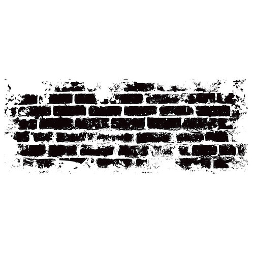 Kaisercraft - Texture - Clear Acrylic Stamp - Brick Wall