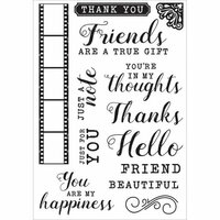 Kaisercraft - Keepsake Collection - Clear Acrylic Stamps