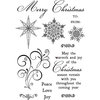 Kaisercraft - Christmas Jewel Collection - Clear Acrylic Stamps