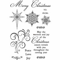 Kaisercraft - Christmas Jewel Collection - Clear Acrylic Stamps