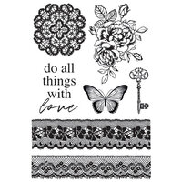 Kaisercraft - Lady Like Collection - Clear Acrylic Stamps
