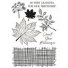Kaisercraft - Fallen Leaves Collection - Clear Acrylic Stamps