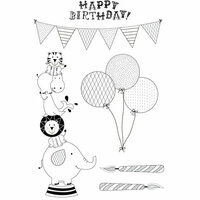 Kaisercraft - Party Animals Collection - Clear Acrylic Stamp