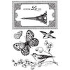 Kaisercraft - Bonjour Collection - Clear Acrylic Stamps