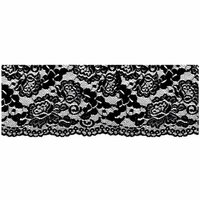 Kaisercraft - Timeless Collection - Clear Acrylic Stamps - Lace
