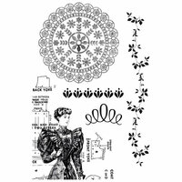 Kaisercraft - Madame Boutique Collection - Clear Acrylic Stamp