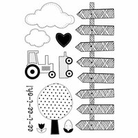 Kaisercraft - Cock-a-doodle-doo Collection - Clear Acrylic Stamp