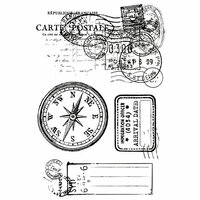 Kaisercraft - Check-in Collection - Clear Acrylic Stamp