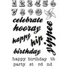 Kaisercraft - Save the Date Collection - Clear Acrylic Stamp