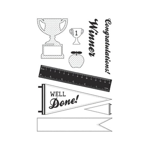 Kaisercraft - Class Act Collection - Clear Acrylic Stamp