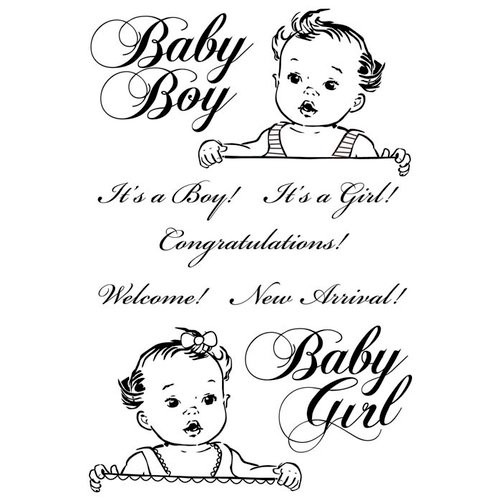 Kaisercraft - Bundle of Joy Collection - Clear Acrylic Stamp - New Arrival
