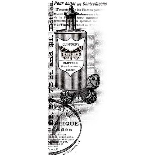 Kaisercraft - Texture - Clear Acrylic Stamp - Perfume