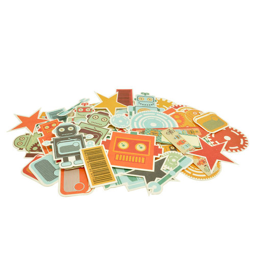 Kaisercraft - Technologic Collection - Collectables - Die Cut Cardstock Pieces