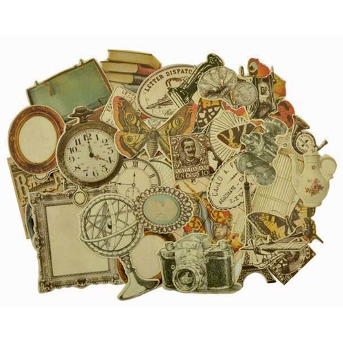 Kaisercraft - Timeless Collection - Collectables - Die Cut Cardstock Pieces - Icons