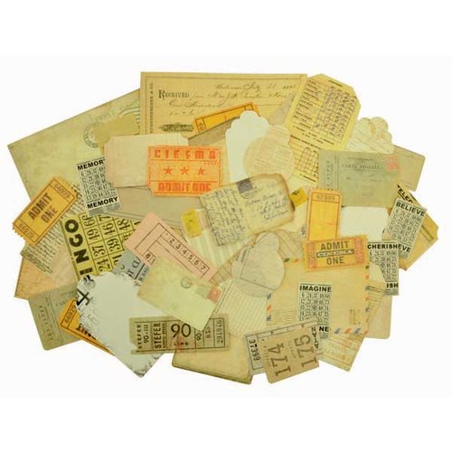 Kaisercraft - Timeless Collection - Collectables - Die Cut Cardstock Pieces - Tags