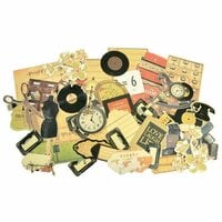 Kaisercraft - In the Attic Collection - Collectables - Die Cut Cardstock Pieces