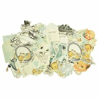 Kaisercraft - Bundle of Joy Collection - Collectables - Die Cut Cardstock Pieces - Boy
