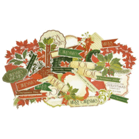 Kaisercraft - Christmas Carol Collection - Collectables - Die Cut Cardstock Pieces