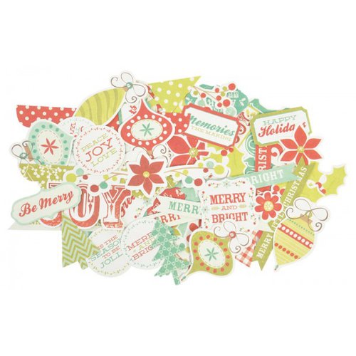 Kaisercraft - Mistletoe Collection - Christmas - Collectables - Die Cut Cardstock Pieces