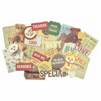 Kaisercraft - Teddy Bears Picnic Collection - Collectables - Die Cut Cardstock Pieces