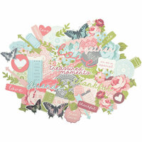 Kaisercraft - Secret Garden Collection - Collectables - Die Cut Cardstock Pieces