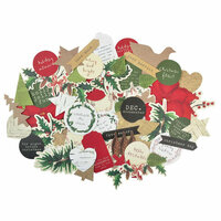 Kaisercraft - Home for Christmas Collection - Collectables - Die Cut Cardstock Pieces