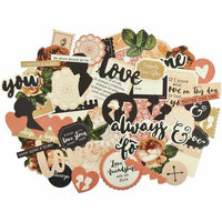 Kaisercraft - Always and Forever Collection - Collectables - Die Cut Cardstock Pieces