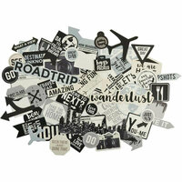 Kaisercraft - Just Landed Collection - Collectables - Die Cut Cardstock Pieces