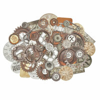 Kaisercraft - Factory 42 Collection - Collectables - Die Cut Cardstock Pieces