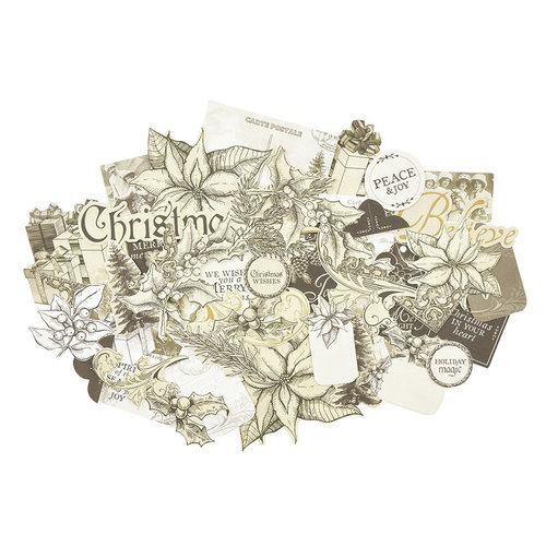 Kaisercraft - Christmas Edition Collection - Collectables - Die Cut Cardstock Pieces