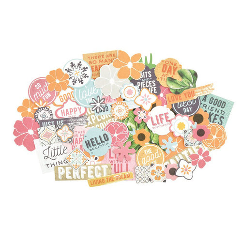 Kaisercraft - Havana Nights Collection - Collectables - Die Cut Cardstock Pieces