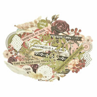 Kaisercraft - Gypsy Rose Collection - Collectables - Die Cut Cardstock Pieces