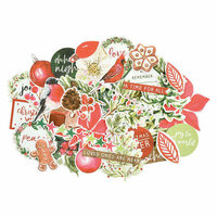 Kaisercraft - Peace and Joy Collection - Christmas - Collectables - Die Cut Cardstock Pieces