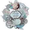 Kaisercraft - Christmas - Let It Snow Collection - Collectables - Die Cut Cardstock Pieces With Foil Accents
