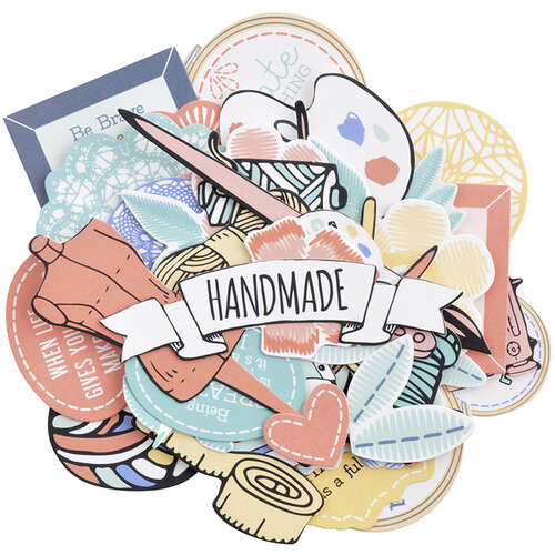 Kaisercraft - Crafternoon Collection - Collectables - Die Cut Cardstock Pieces
