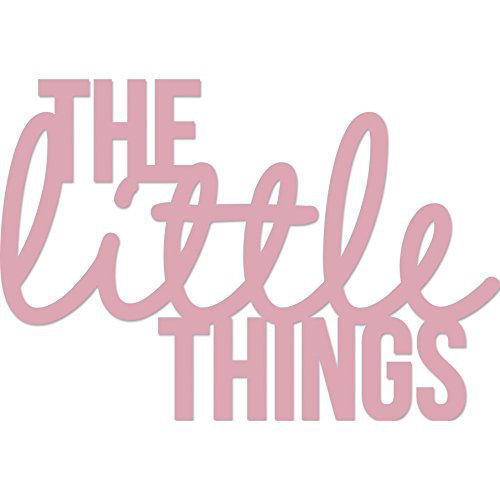 Kaisercraft - Decorative Dies - Words - The Little Things
