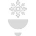 Kaisercraft - Decorative Dies - Card Creations - Snowflake