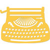Kaisercraft - Decorative Dies - Typewriter