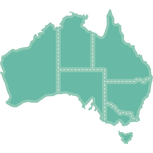Kaisercraft - Decorative Die - Map of Australia