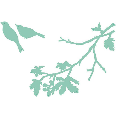 Kaisercraft - Decorative Dies - 2 Birds Branch