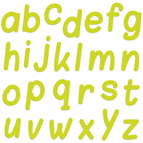 Kaisercraft - Decorative Dies - Alphabet Lowercase Script