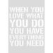 Kaisercraft - Decorative Dies - Quote Love What You Do - C6